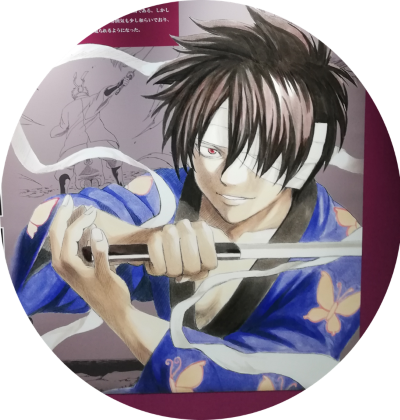 Takasugi on the Gintama Exhibition